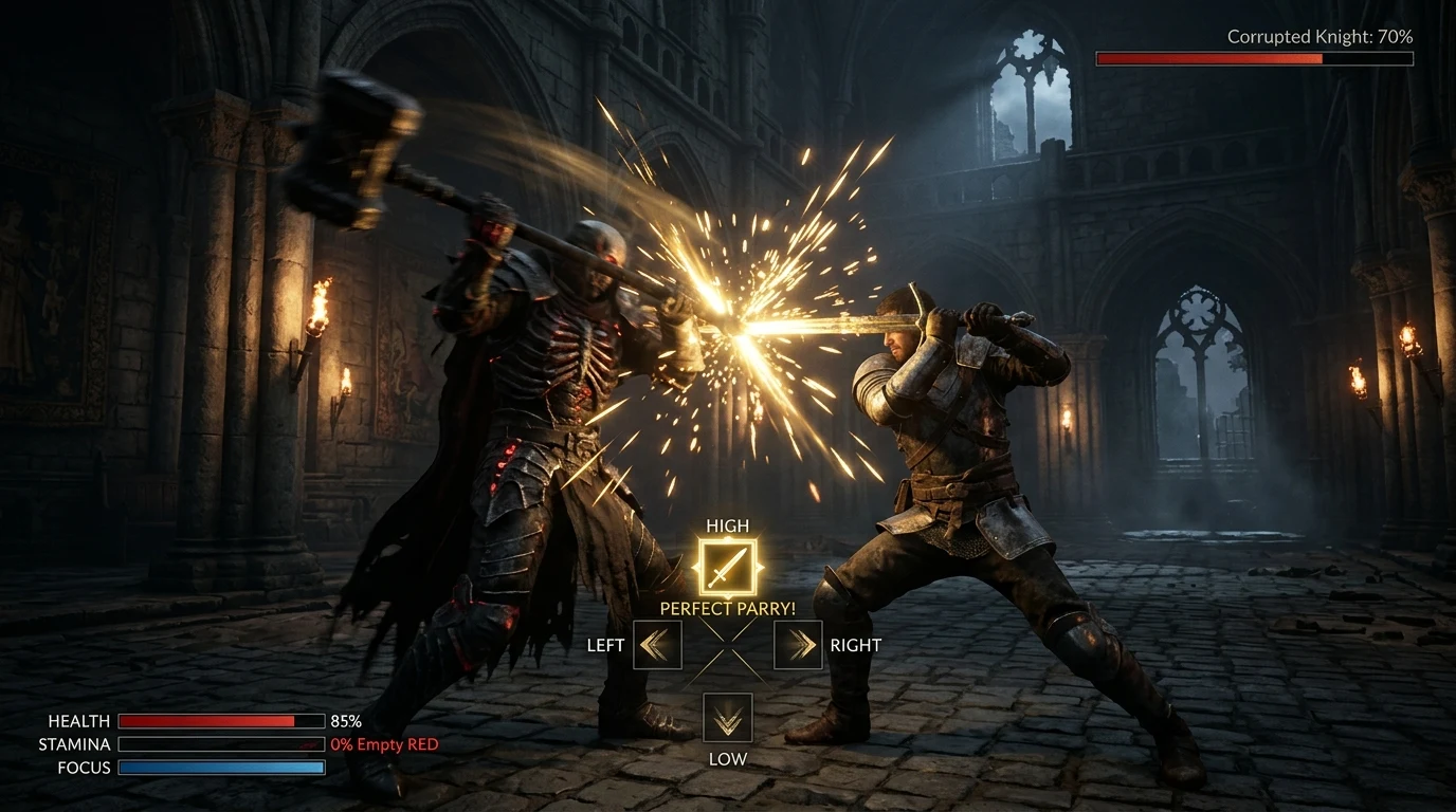 Directional Parry & Combat