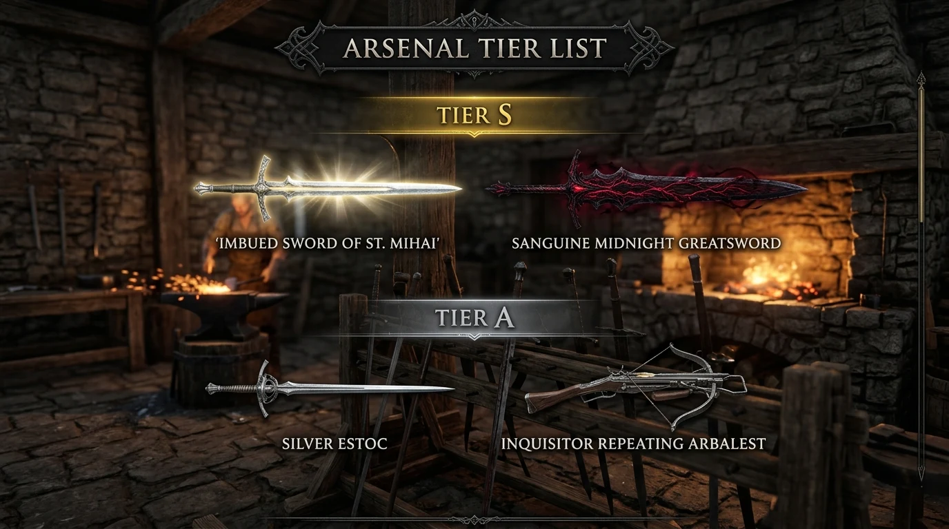 Day-One Weapon Tier List